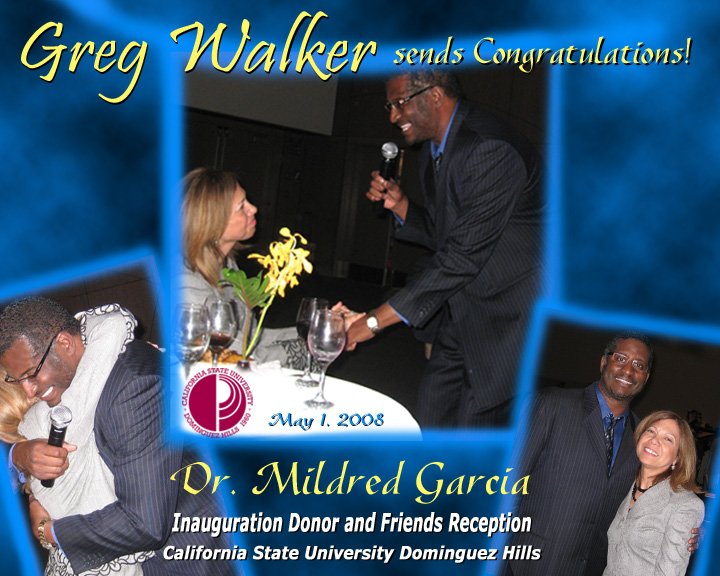 Greg Walker CSUDH Inauguration